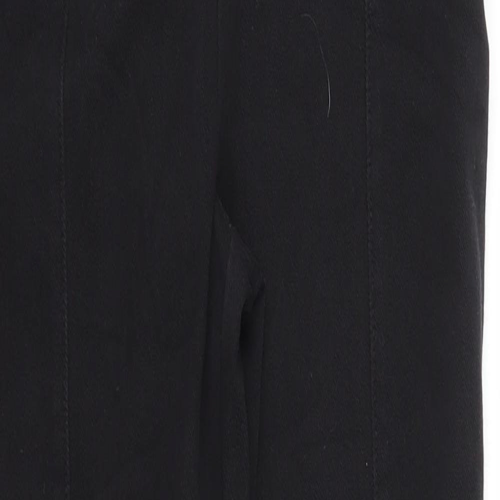 NEXT Womens Black   Trousers  Size 10 L27 in
