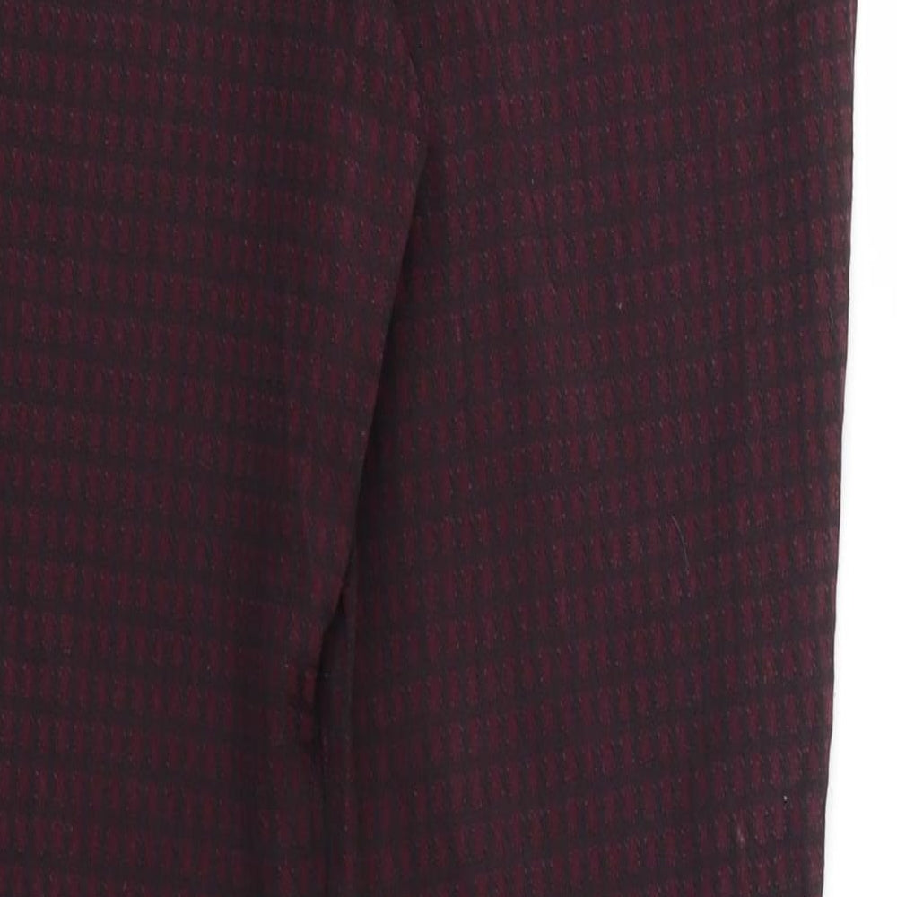 F&F Womens Purple   Trousers  Size 8 L29 in