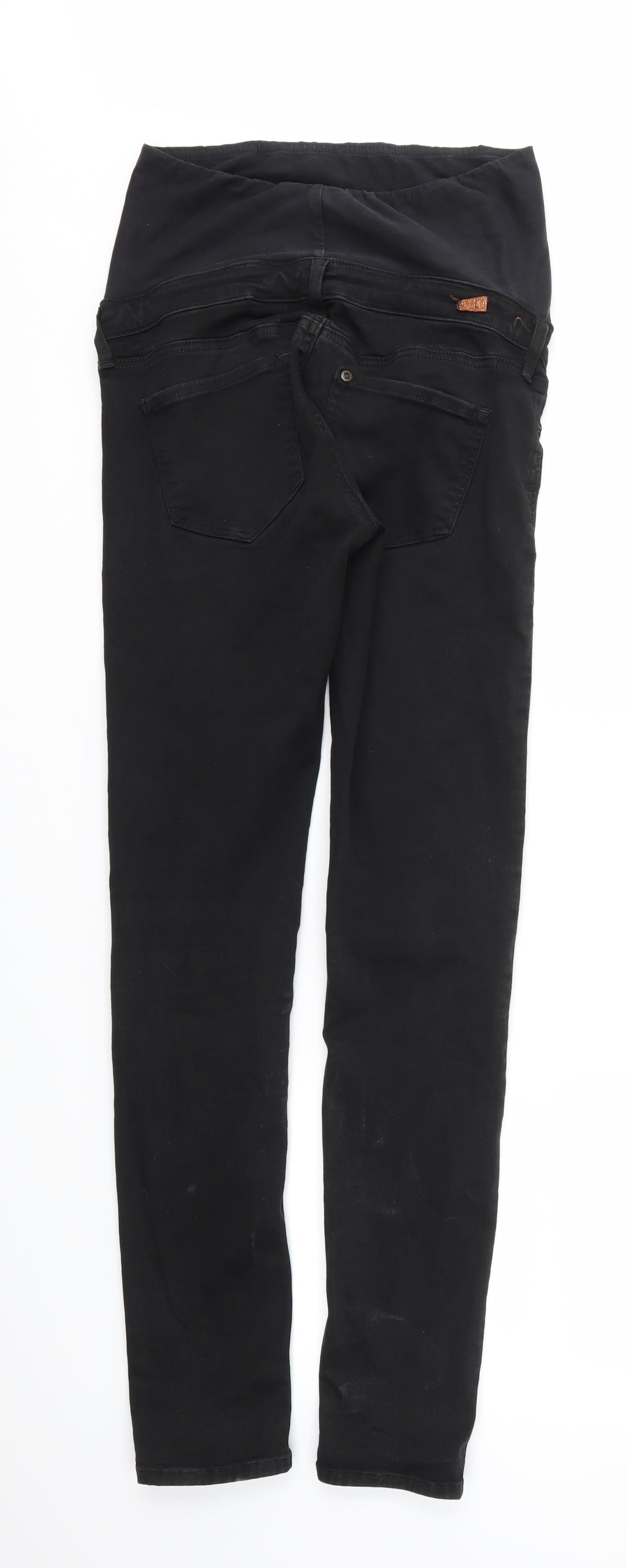 H&M Womens Black   Skinny Jeans Size 8 L31 in - stretch waistband
