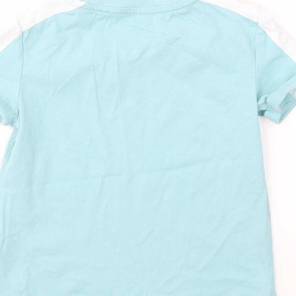 Lily & dan Boys Blue   Basic T-Shirt Size 3-4 Years