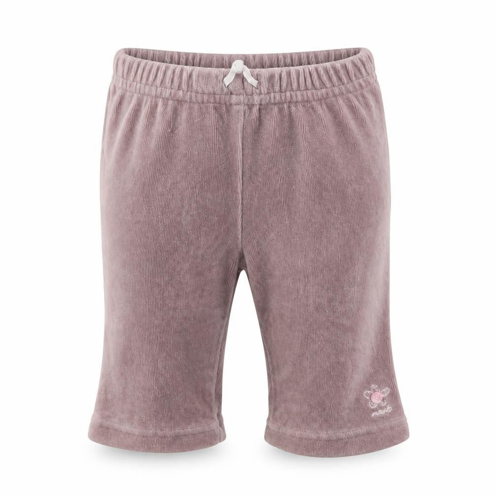 Front view of Next girls’ brown capri leggings, size 3-6, months