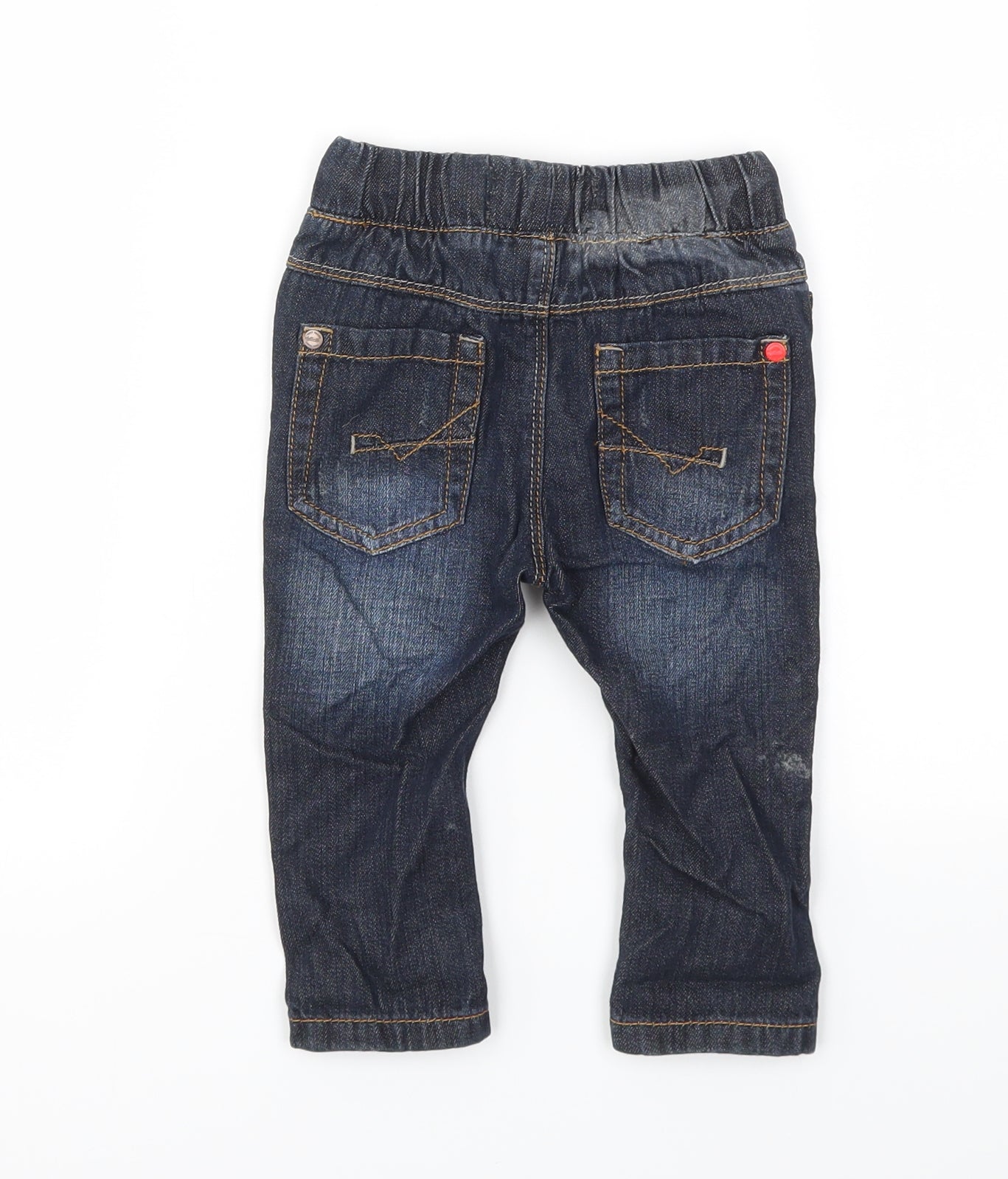 NEXT Girls Blue   Capri Jeans Size 6-9 Months