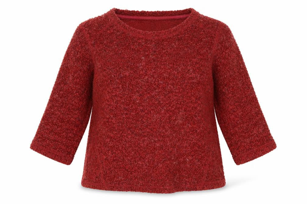 M&S Womens Red   Pullover Jumper Size 12