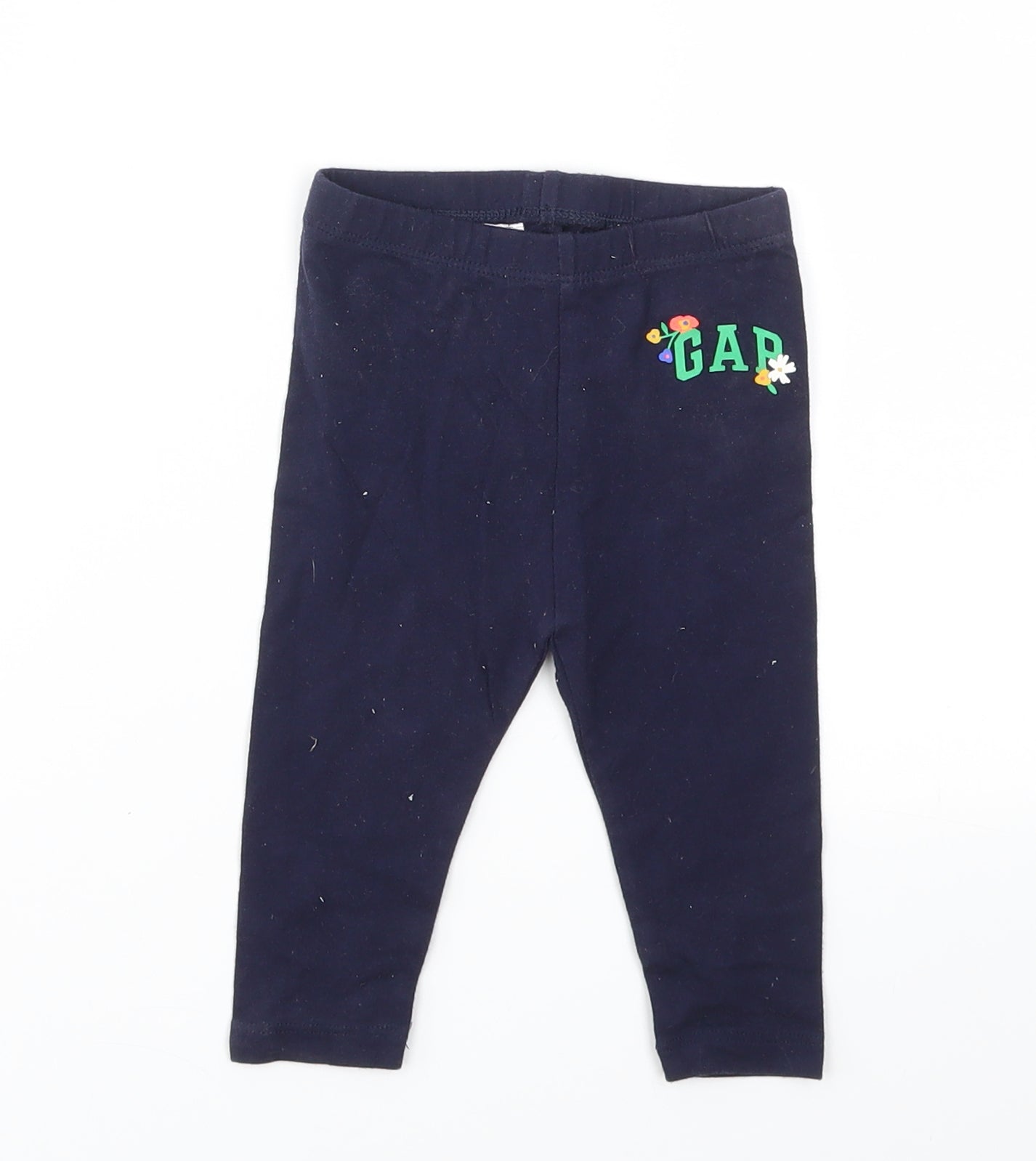 Gap Girls Blue   Capri Leggings Size 6-9 Months