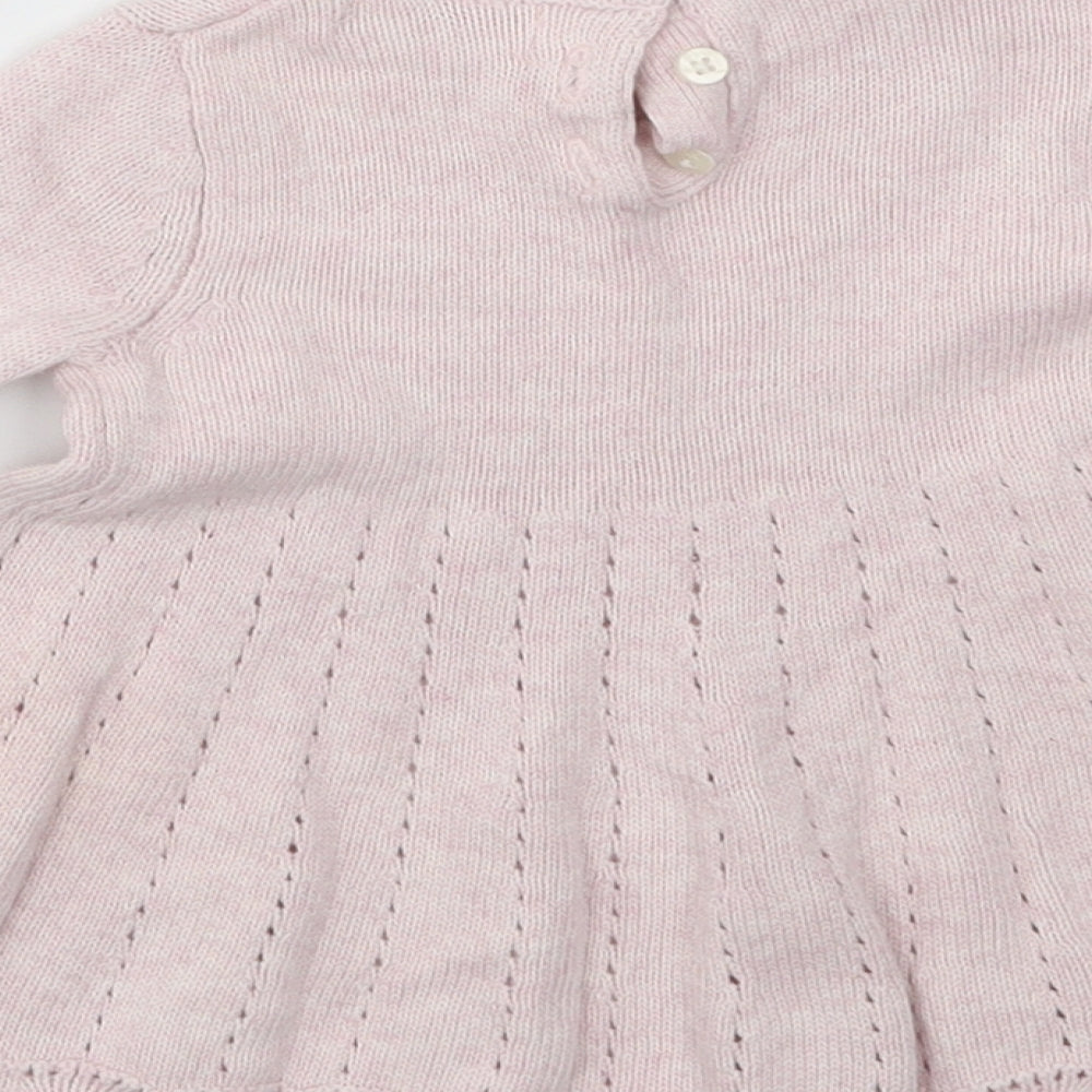 Tommy Bahama Girls Pink   Fit & Flare  Size 3-6 Months