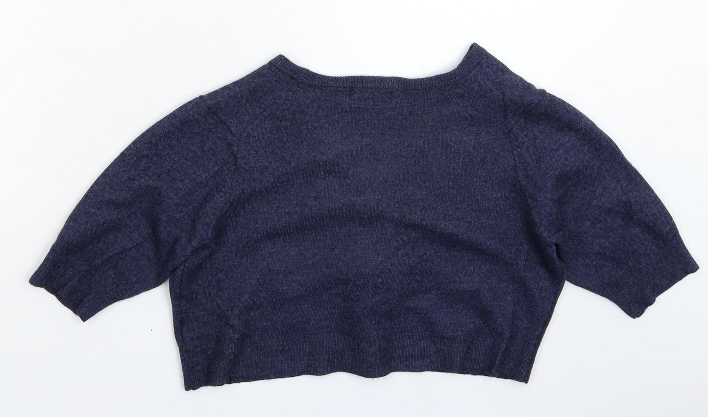 La Redoute Womens Blue  Knit Cardigan Jumper Size 16