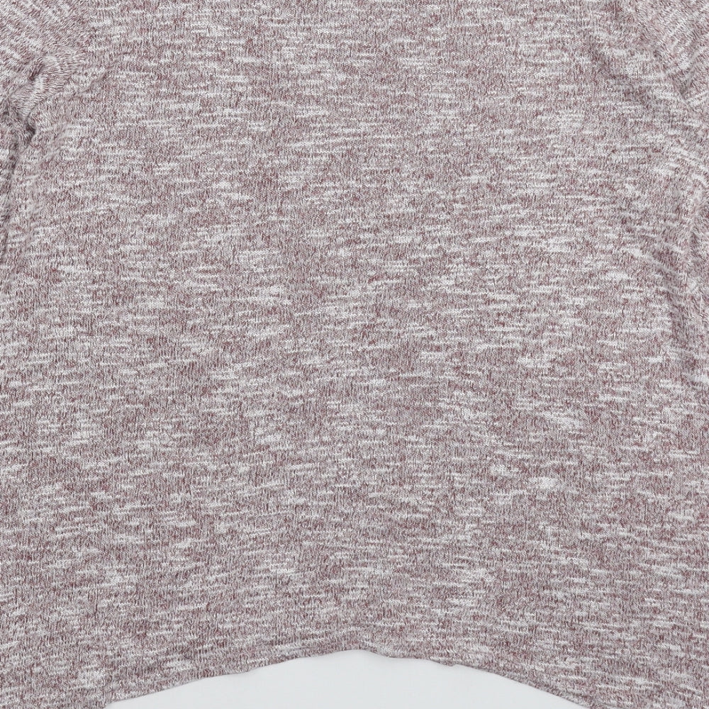 Papaya Womens Grey  Knit Pullover Jumper Size 16