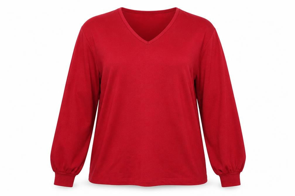 Marks and Spencer Womens Red  Knit Pullover Jumper Size 10