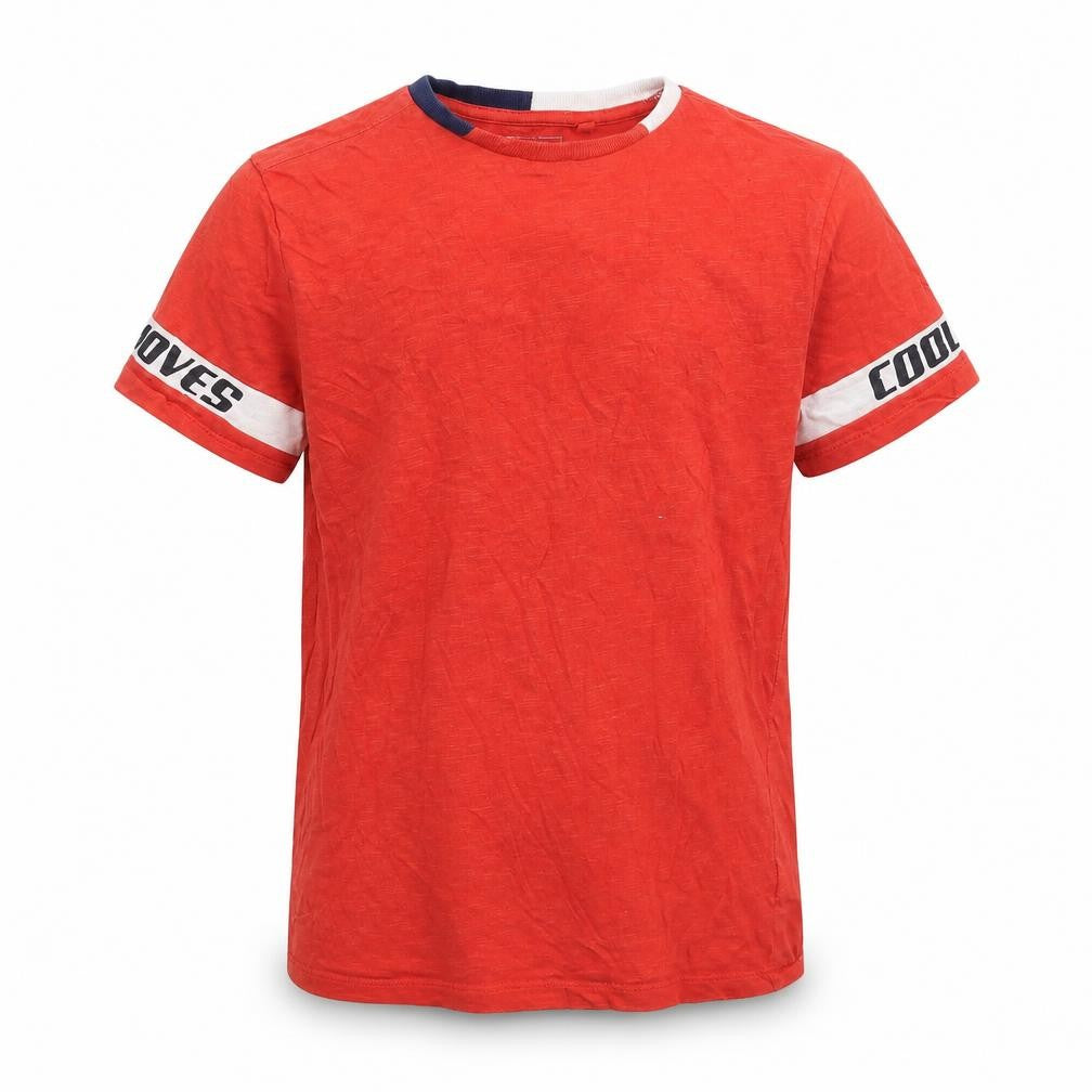 Next Boys Red   Basic T-Shirt Size 11 Years