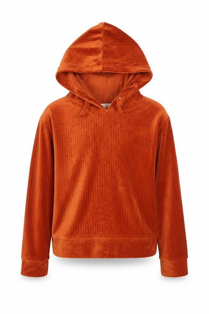 Matalan Girls Orange   Pullover Hoodie Size 10 Years