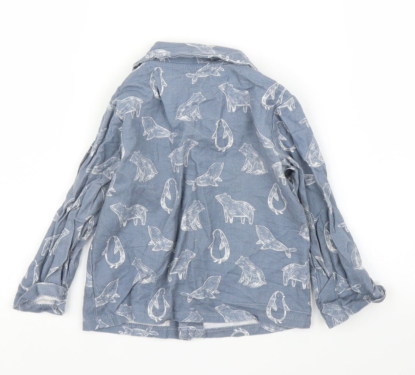TU Baby Blue   Basic Button-Up Size 18-24 Months