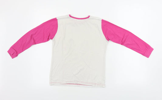 Pajama Factory  Girls White   Top Pyjama Top Size 9-10 Years