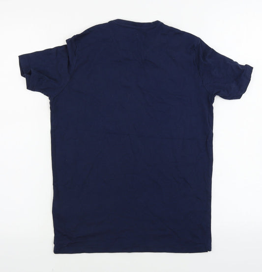 Macron  Mens Blue    T-Shirt Size XS