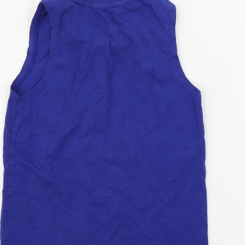 George  Boys Blue   Basic Tank Size 6-7 Years