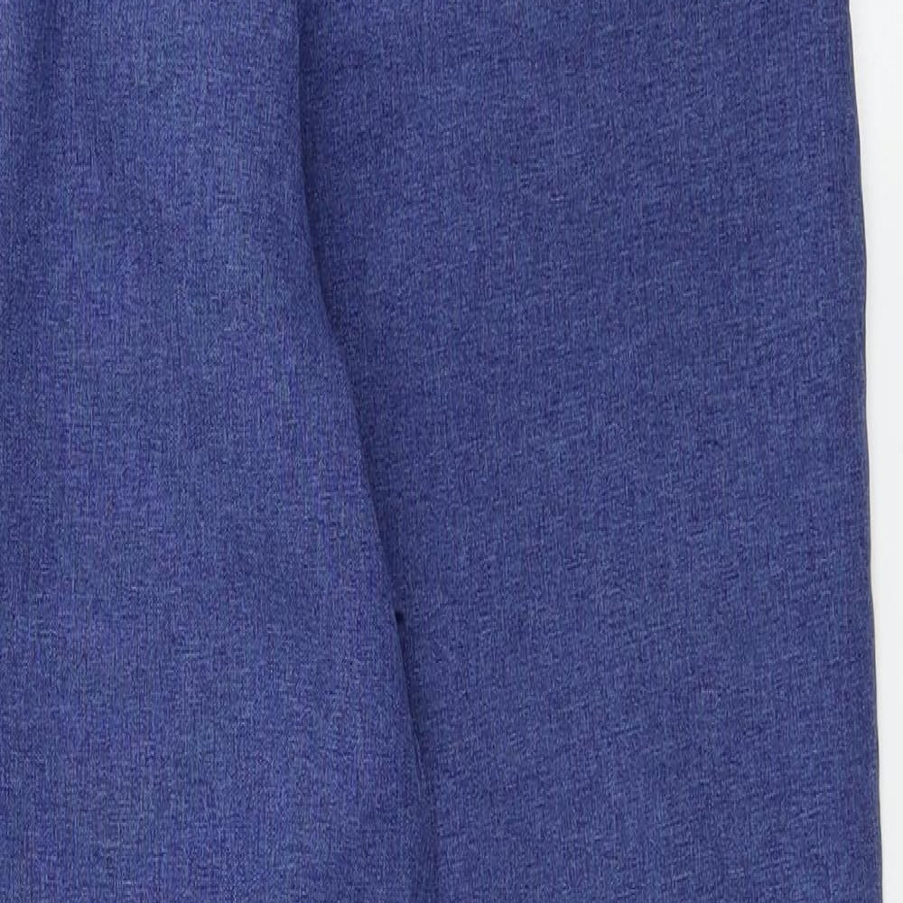 Preworn Womens Blue   Trousers  Size 12 L26 in