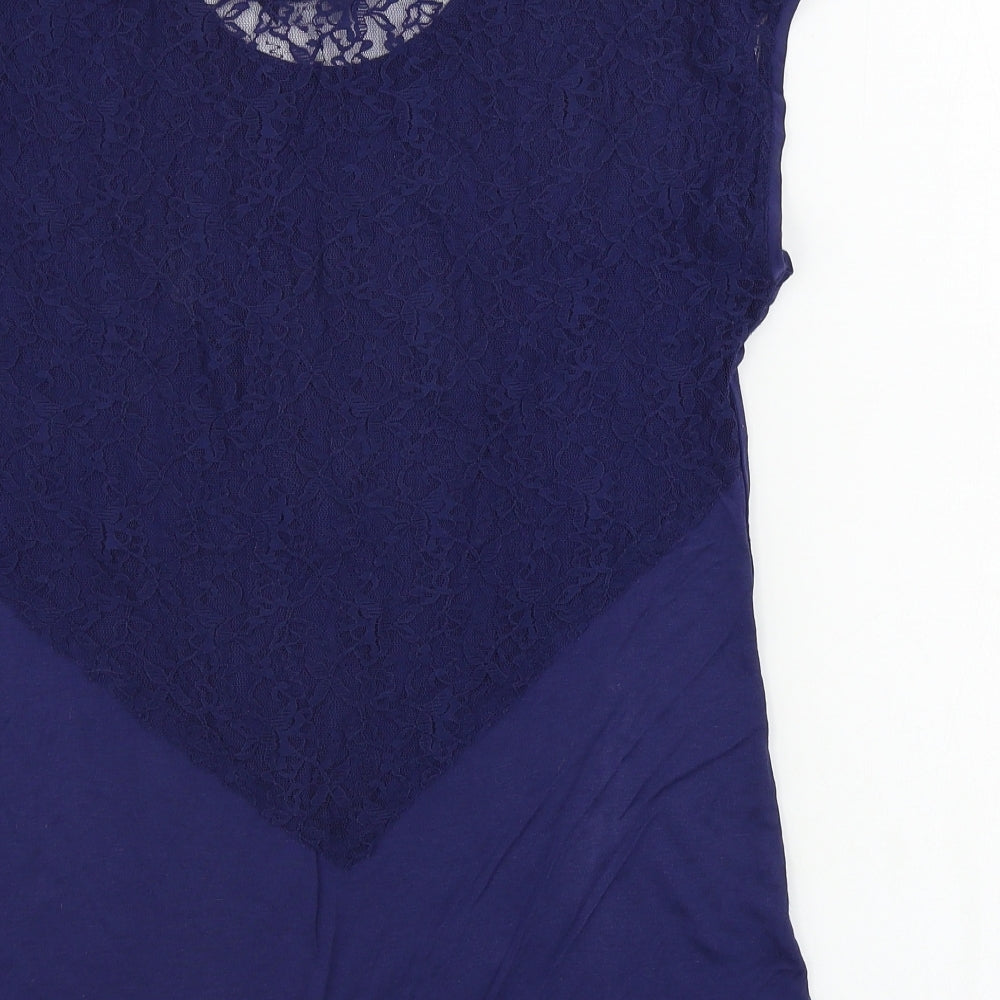 Dorothy Perkins  Womens Blue   Basic Tank Size 10