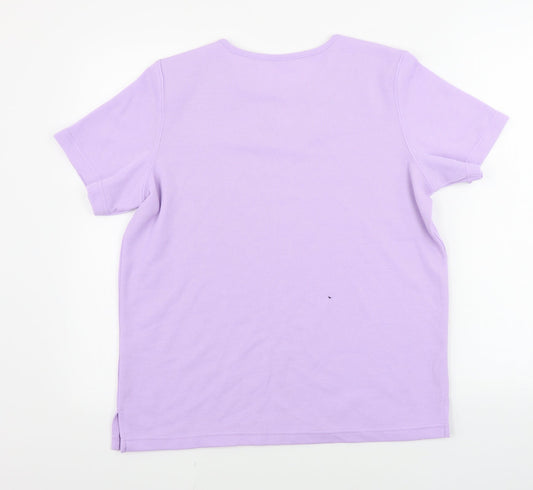bm  Womens Pink   Basic T-Shirt Size S