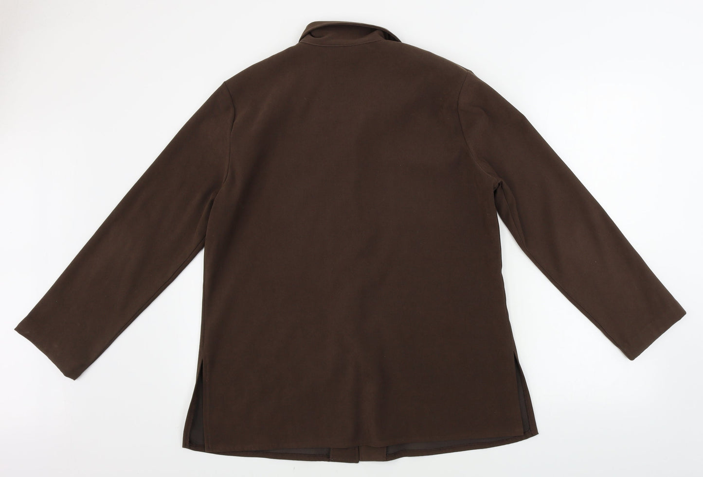 SALOOS  Womens Brown   Jacket Blazer Size 14