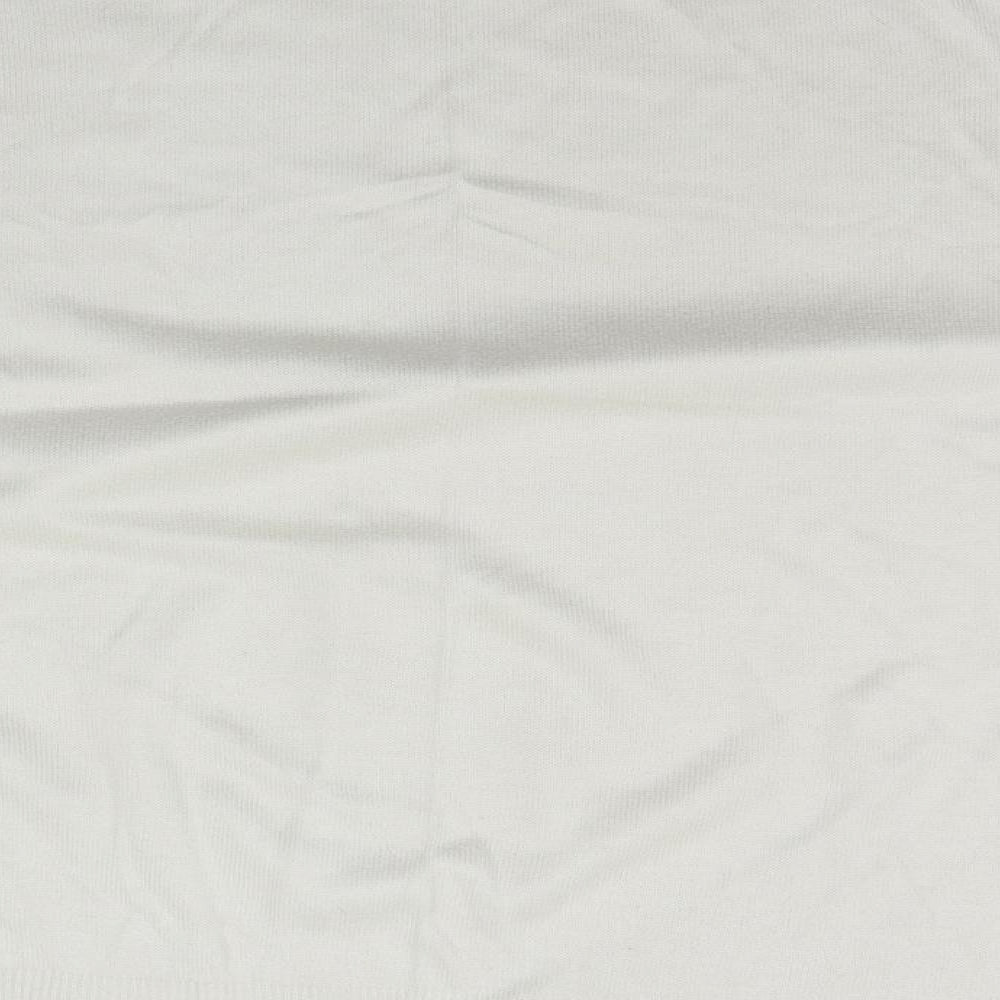 NEXT Womens White   Pullover Jumper Size M