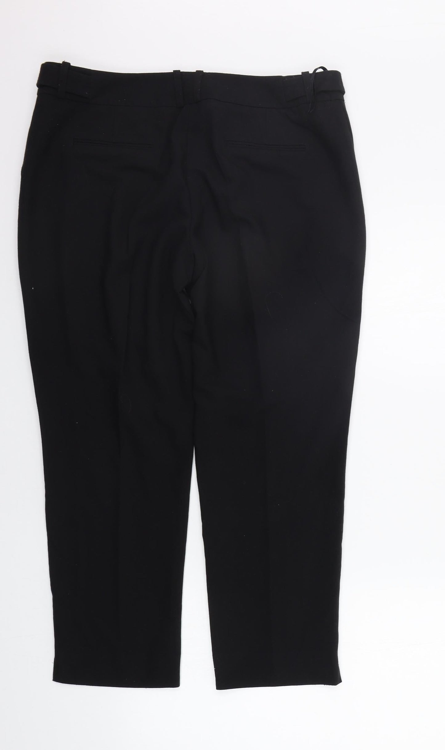 Debenhams Womens Black   Trousers  Size 14 L25 in
