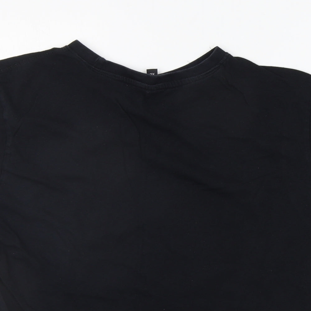 Donnay Womens Black   Basic T-Shirt Size XL