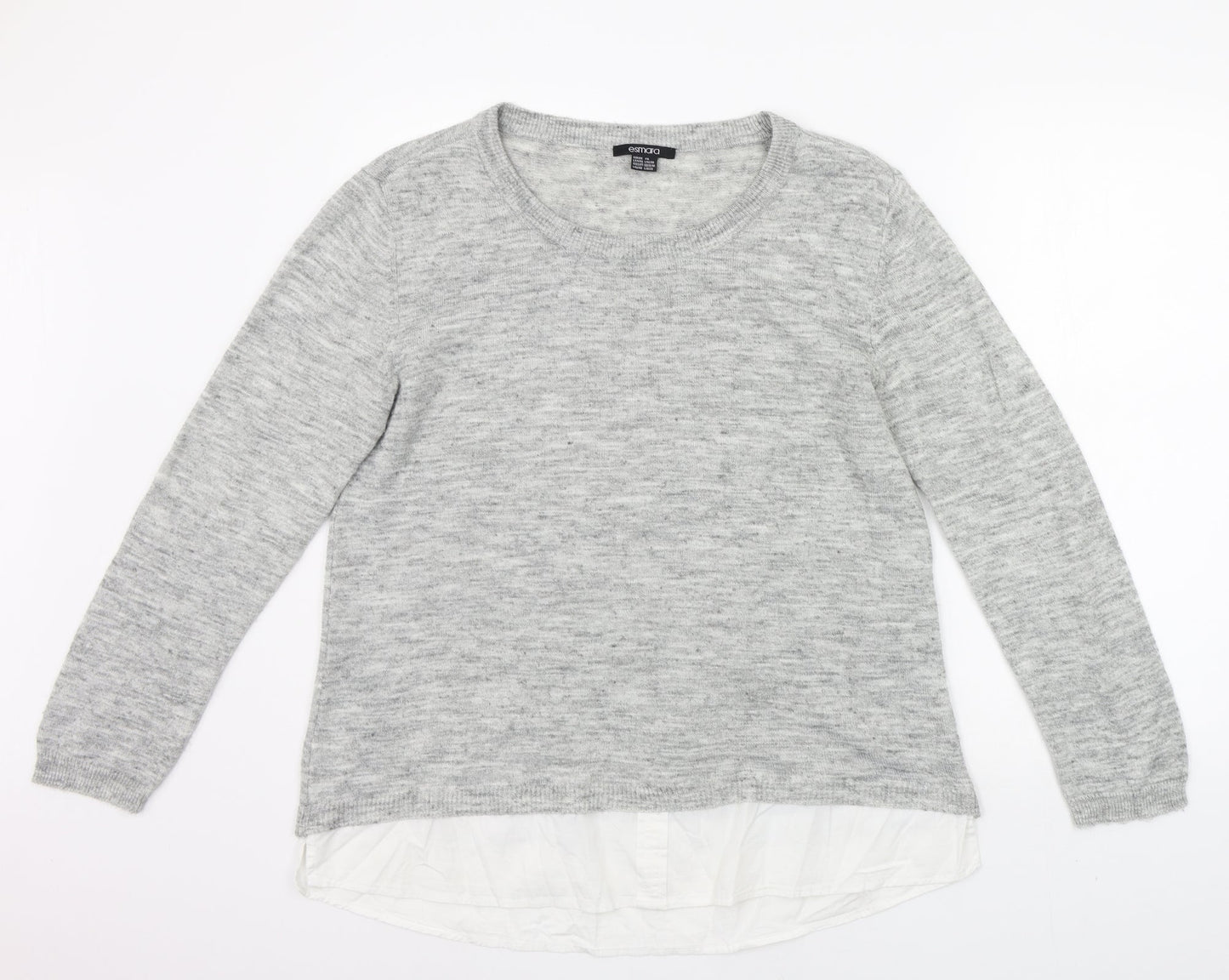 ESMARA Womens Grey   Pullover Jumper Size L