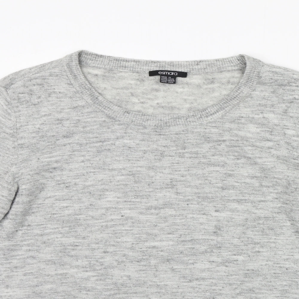 ESMARA Womens Grey   Pullover Jumper Size L