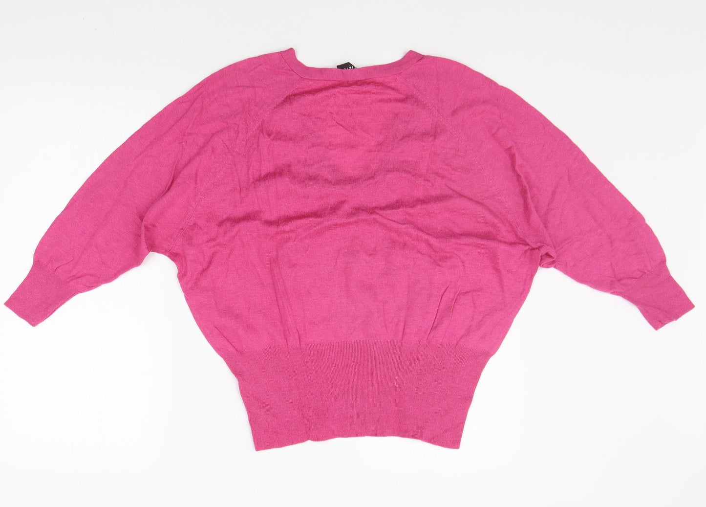 Principles Womens Pink Striped  Pullover Jumper Size 14
