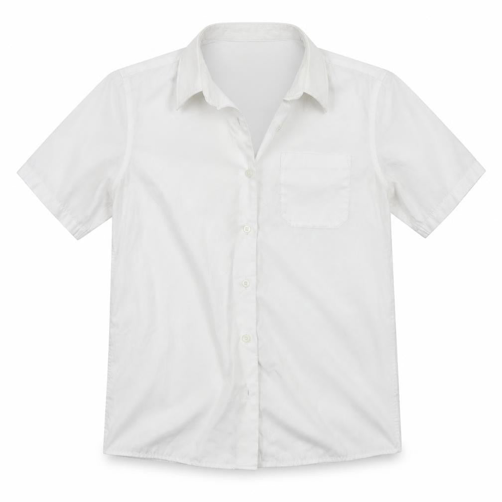 Marks and Spencer Boys White   Basic Button-Up Size 12-13 Years