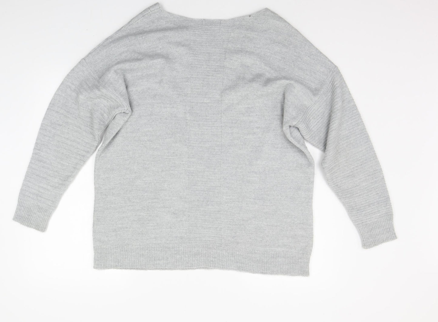 Topshop Womens Grey   Pullover Jumper Size M