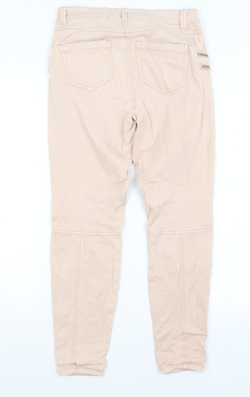 Papaya Womens Pink   Trousers  Size 8 L27 in
