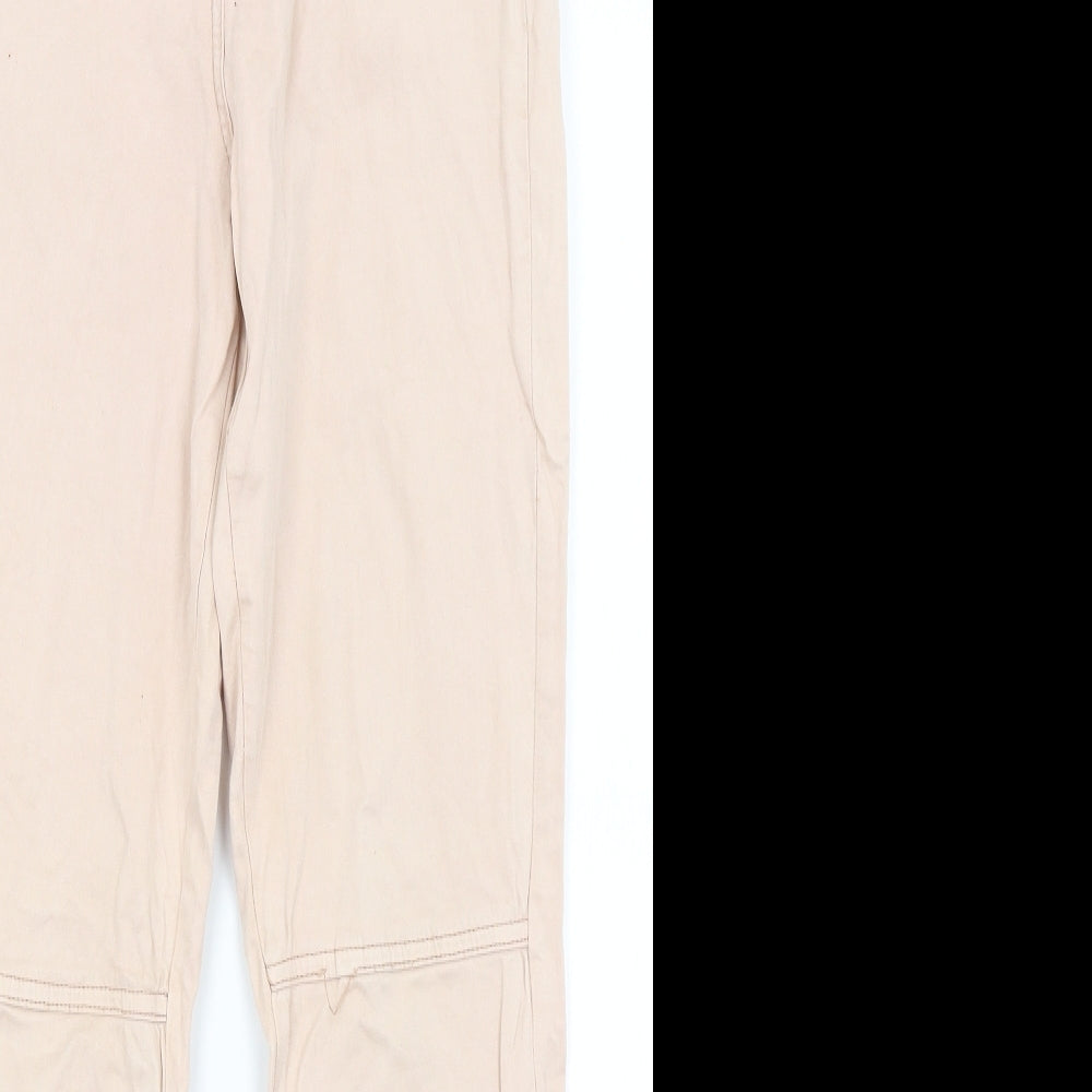 Papaya Womens Pink   Trousers  Size 8 L27 in