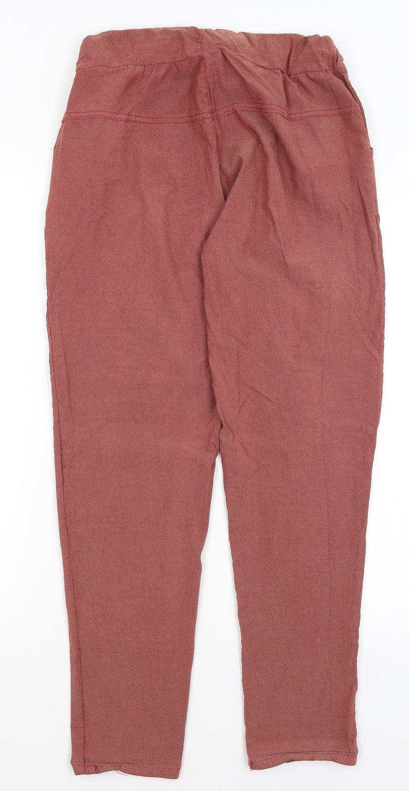 Preworn Womens Red   Trousers  Size 10 L27 in