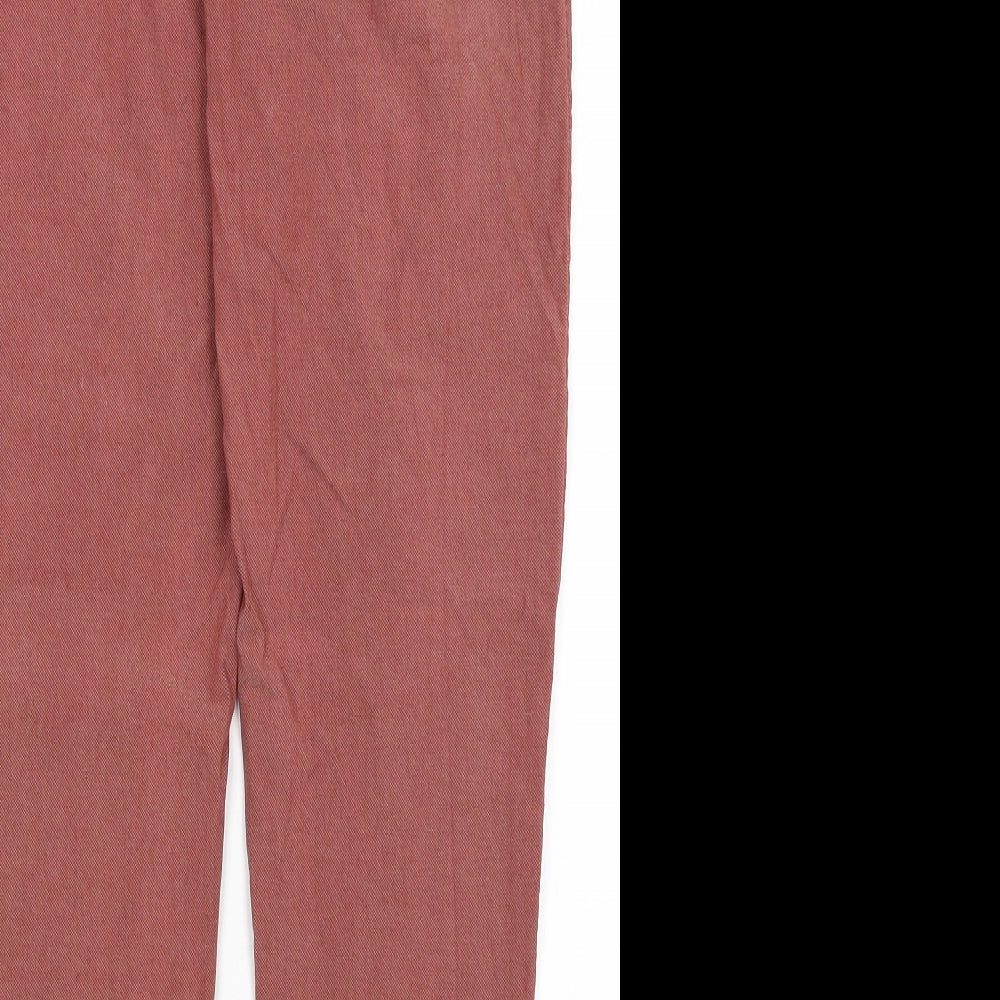 Preworn Womens Red   Trousers  Size 10 L27 in
