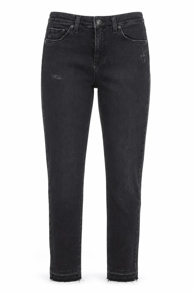 Topshop Womens Black   Skinny Jeans Size 28 in L26 in