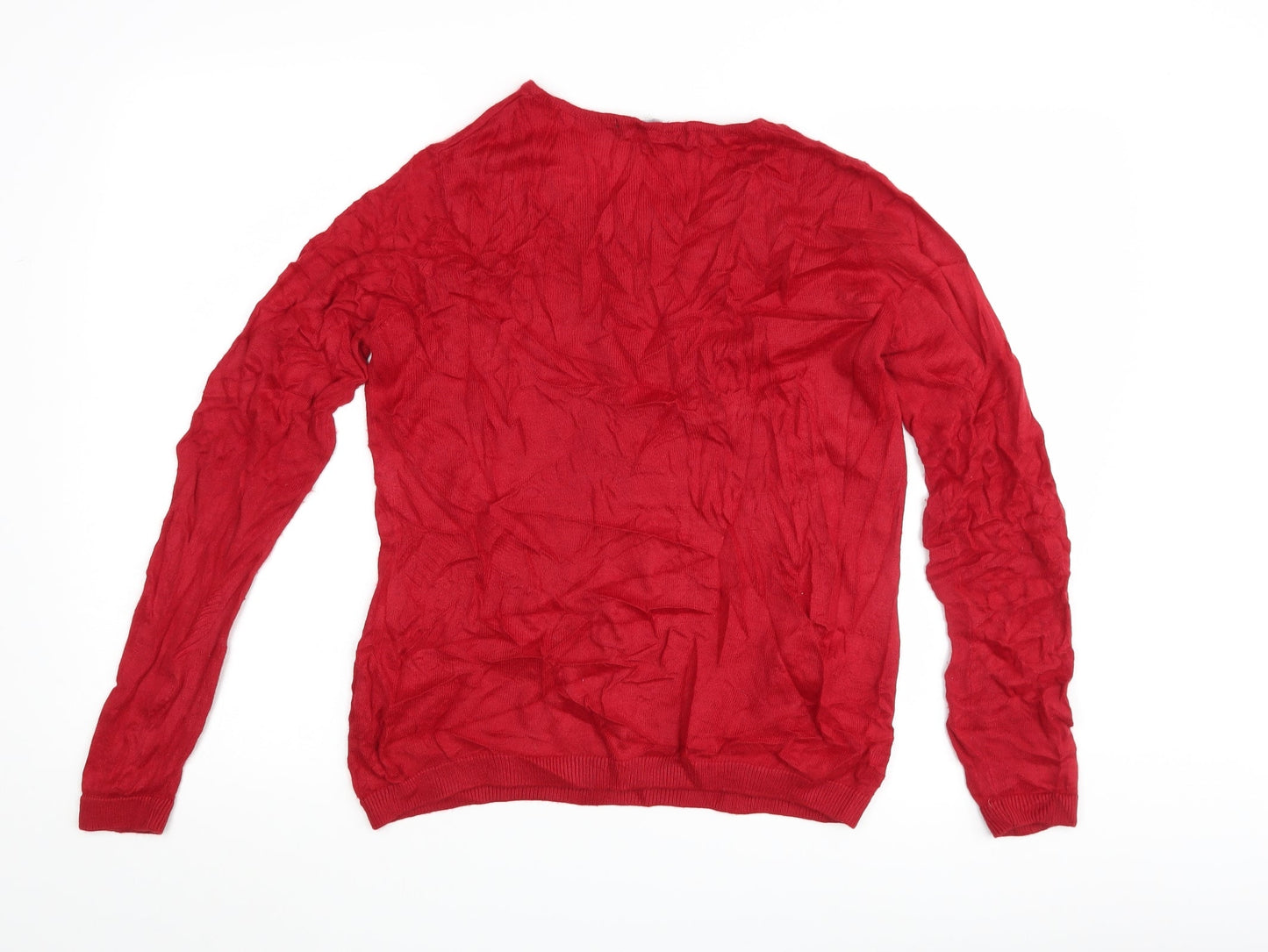 Isle  Womens Red   Pullover Jumper Size S