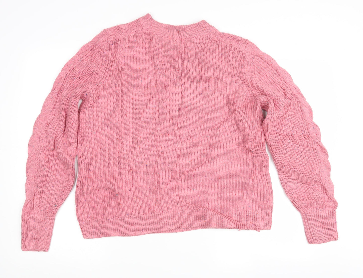 Marks and Spencer Womens Pink   Pullover Jumper Size M
