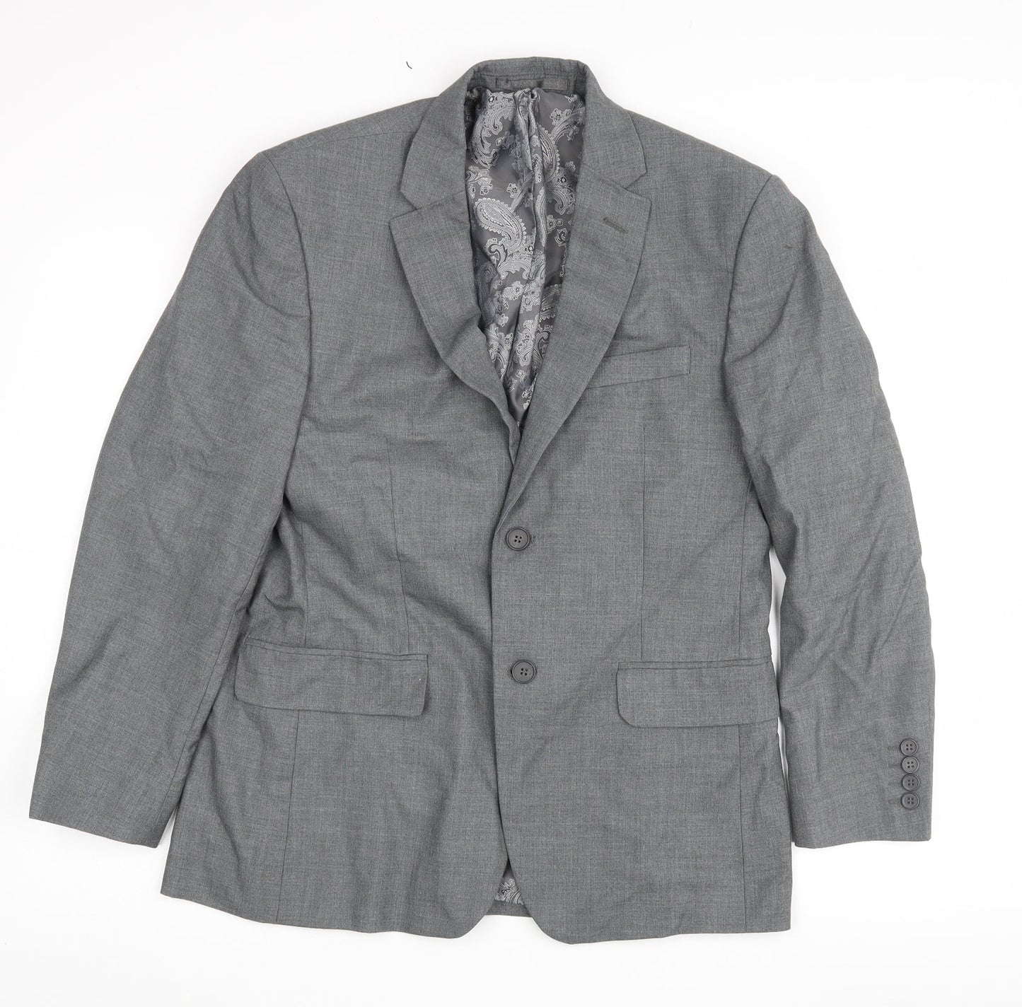 Occasions Mens Grey   Jacket Blazer Size 38