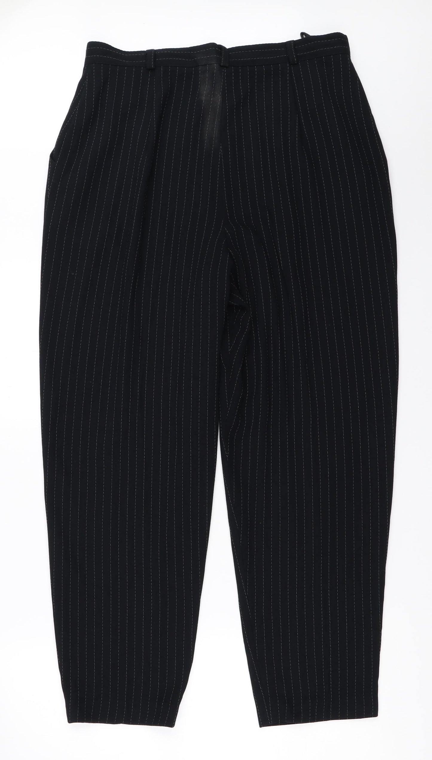 Your 6th Sense Womens Black   Trousers  Size 16 L27.5 in