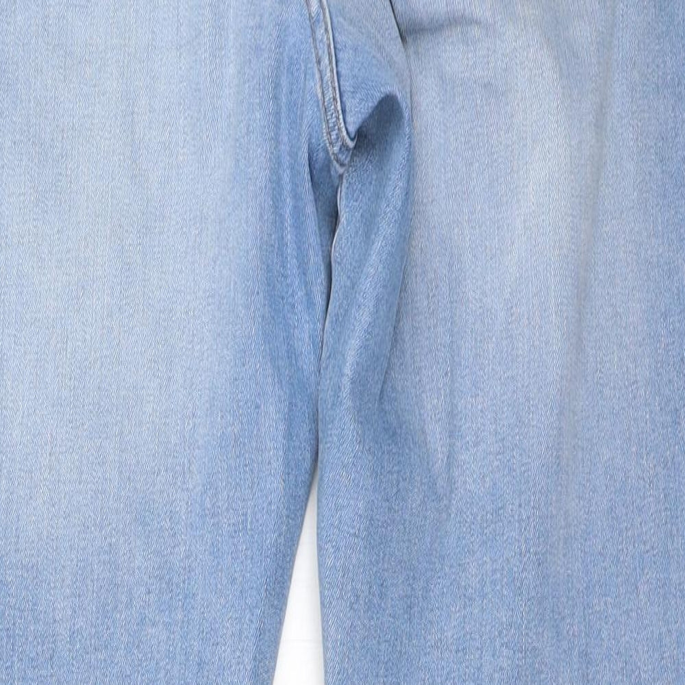 Marks and Spencer Womens Blue  Denim Straight Jeans Size 36 in L27.5 in