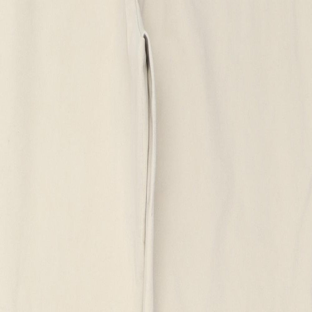 Marks and Spencer Womens Beige   Trousers  Size 14 L28 in