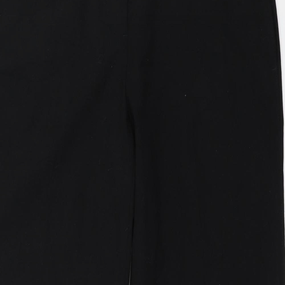 Marks and Spencer Womens Black   Trousers  Size 14 L29.5 in