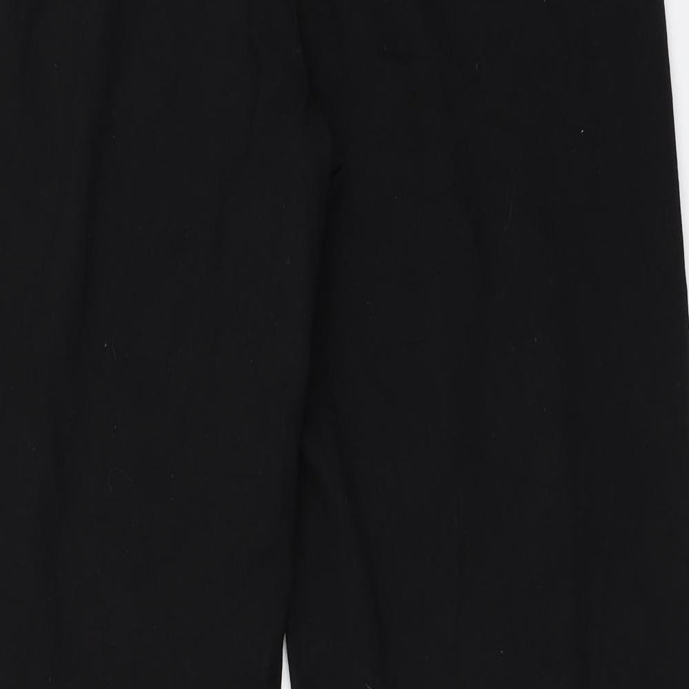 Marks and Spencer Womens Black   Trousers  Size 14 L29.5 in