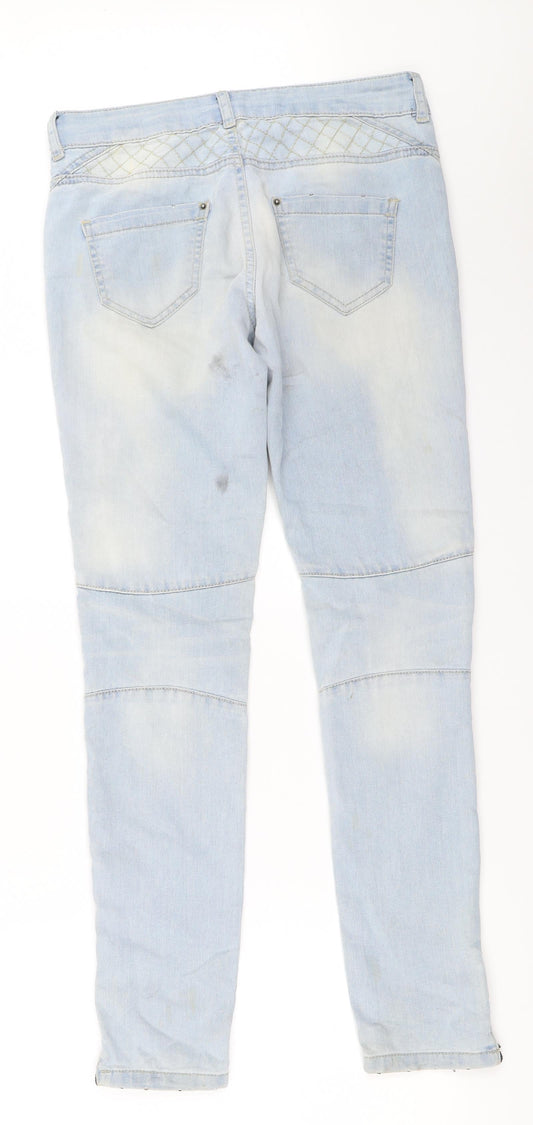 Primark Womens Blue   Skinny Jeans Size 8 L30 in