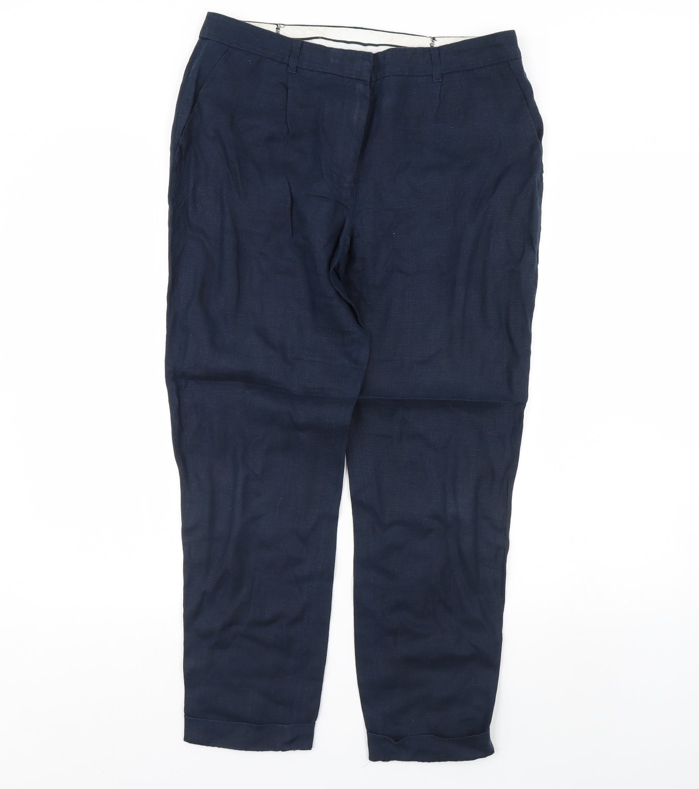 Preworn Womens Blue   Trousers  Size 32 in L28 in