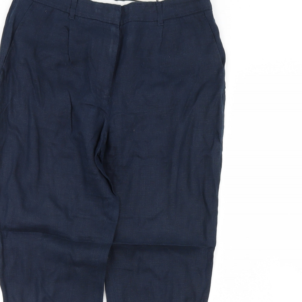 Preworn Womens Blue   Trousers  Size 32 in L28 in