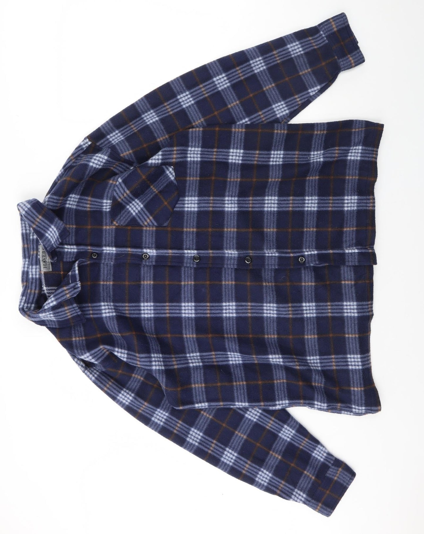 Havers Womens Blue Check  Jacket  Size XL