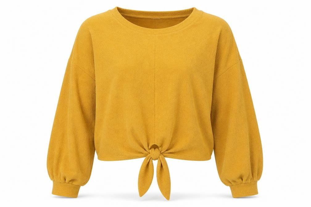 H&M Womens Yellow   Pullover Jumper Size S