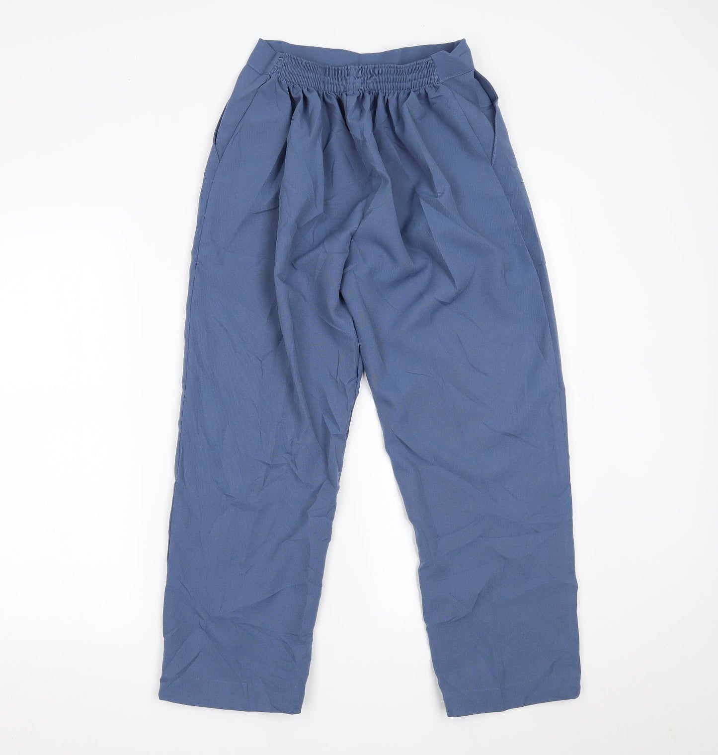 Preworn Womens Blue   Trousers  Size 14 L23 in