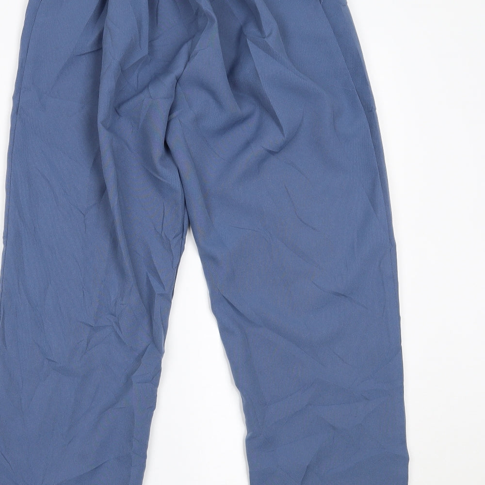 Preworn Womens Blue   Trousers  Size 14 L23 in